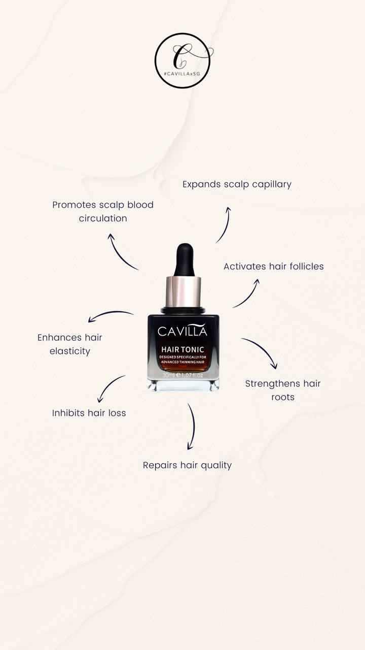 Cavilla Hair and Lash Tonic Single and Bundle