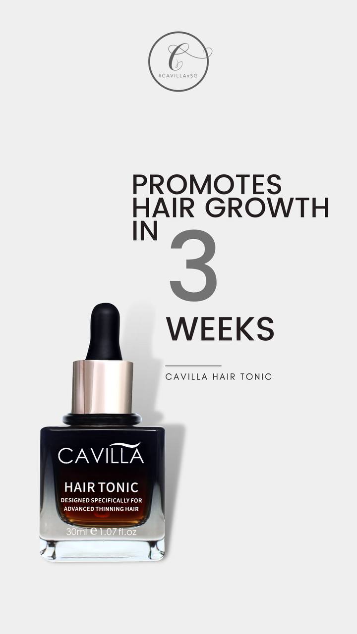 Cavilla Hair and Lash Tonic Single and Bundle